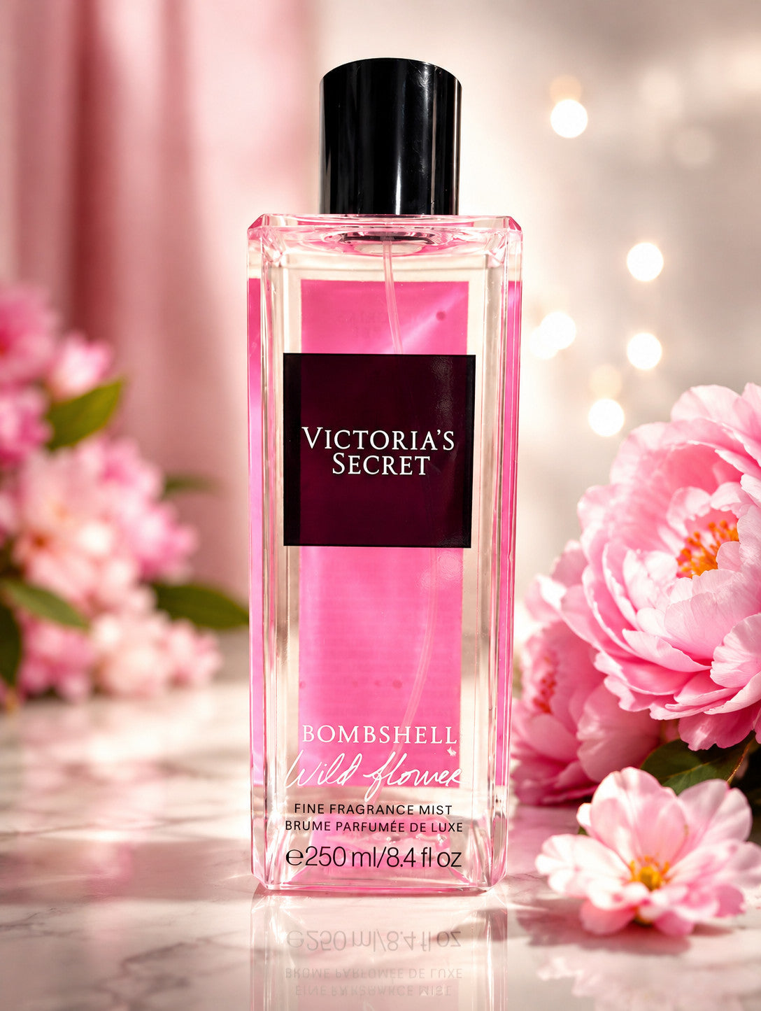 Victoria's Secret Bombshell Wildflower Fragrance Mist Spray for Women 8.4 Oz / 250 ml