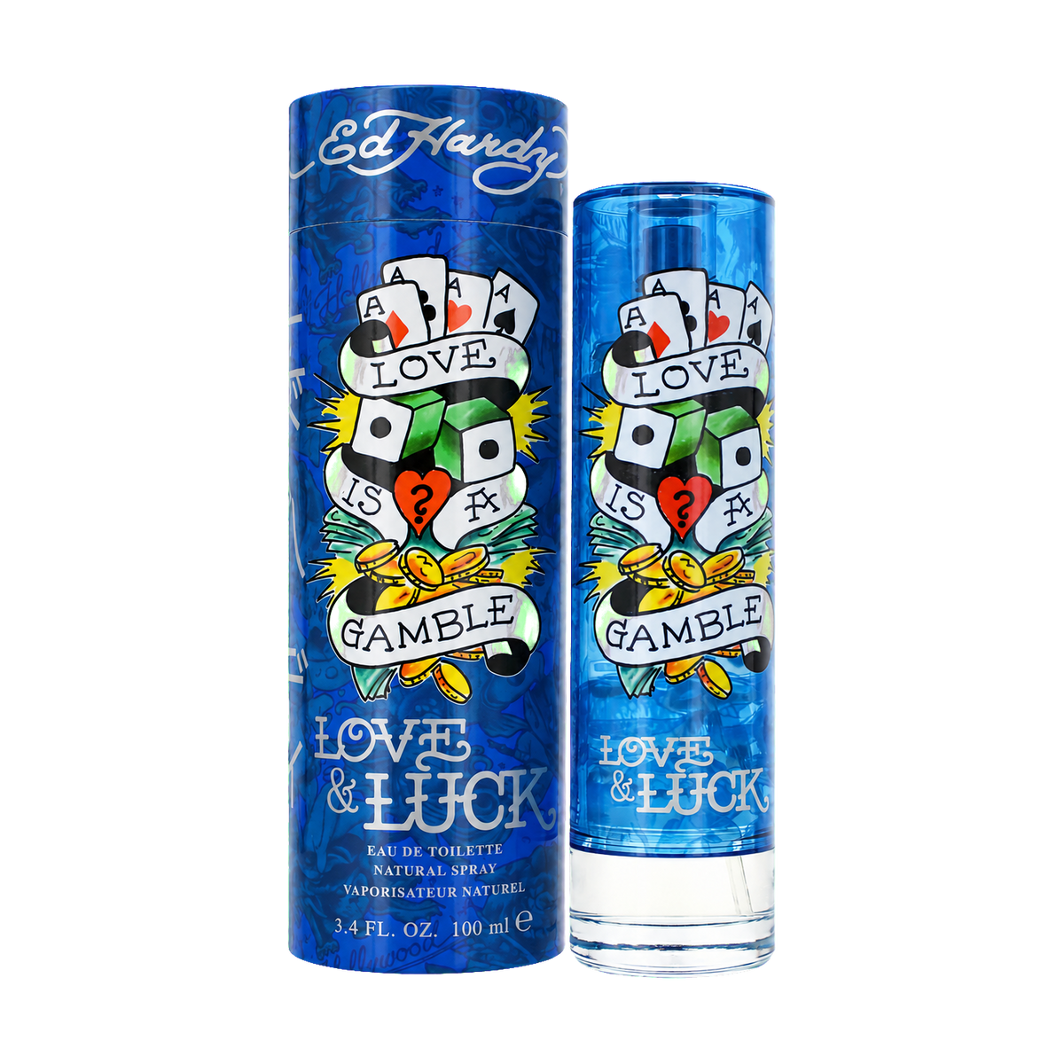 Ed Hardy Love & Luck Eau de Toilette Spray for Men