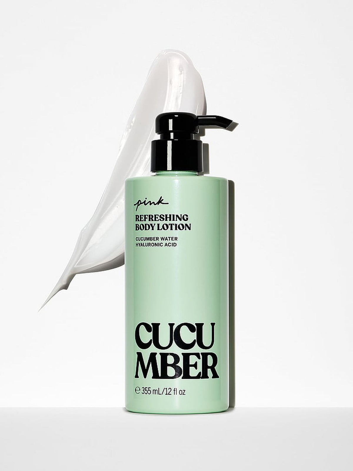 Victoria's Secret Pink Cucumber Water Refreshing Body Lotion for Women 12.0 Oz / 355 ml