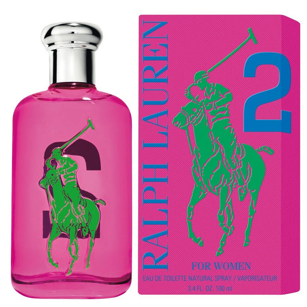 Ralph Lauren Big Pony #2 Pink 3.4 oz bottle