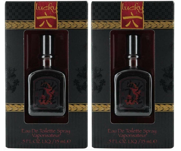 Lucky Brand Lucky Number 6 2 x 0.5 oz bottle