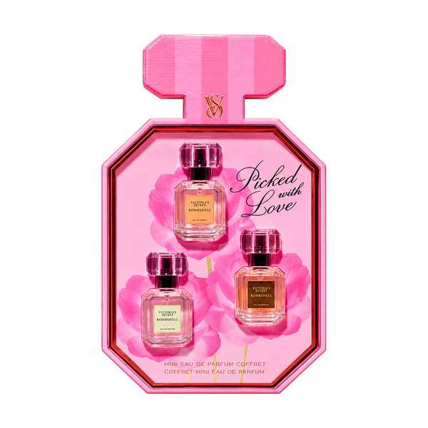 Victoria's Secret Bombshell Mini Eau de Parfum Gift Set for Women