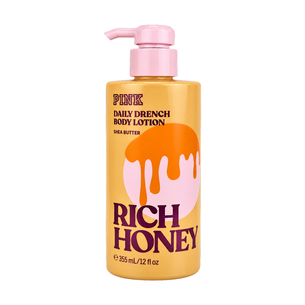 Victoria's Secret Pink Rich Honey Shea Butter Daily Drench Body Lotion for Women