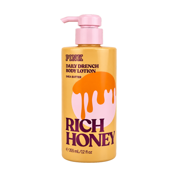 Victoria's Secret Pink Rich Honey Shea Butter Daily Drench Body Lotion for Women