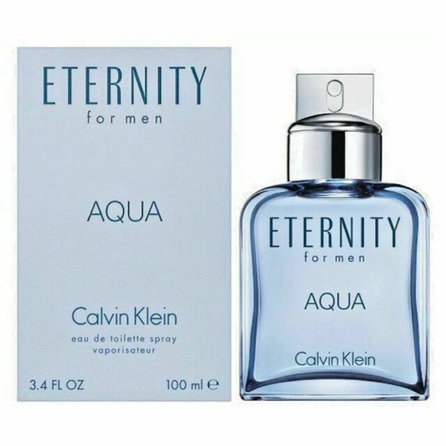 Calvin Klein Eternity Aqua 3.4 oz bottle