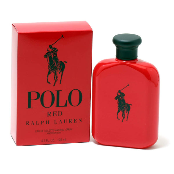 Ralph Lauren Polo Red 4.2 oz bottle and box